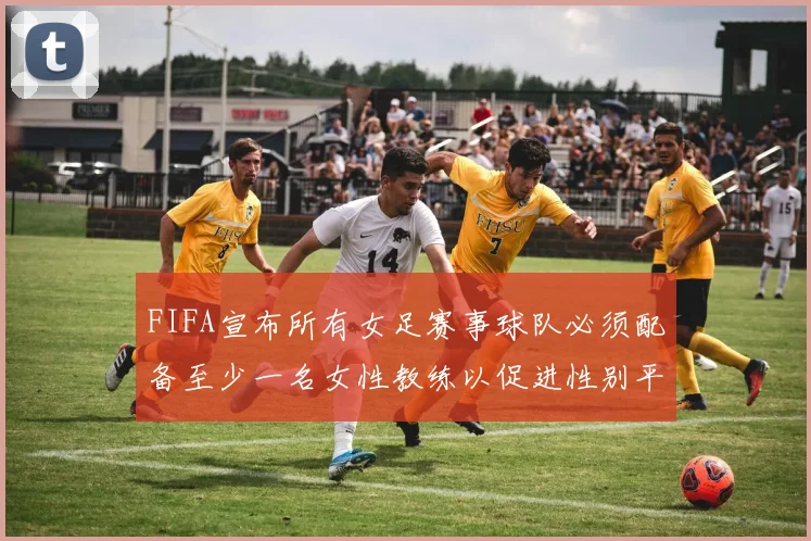 FIFA宣布所有女足赛事球队必须配备至少一名女性教练以促进性别平等