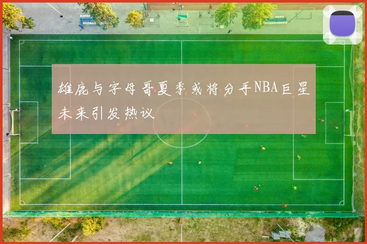 雄鹿与字母哥夏季或将分手NBA巨星未来引发热议
